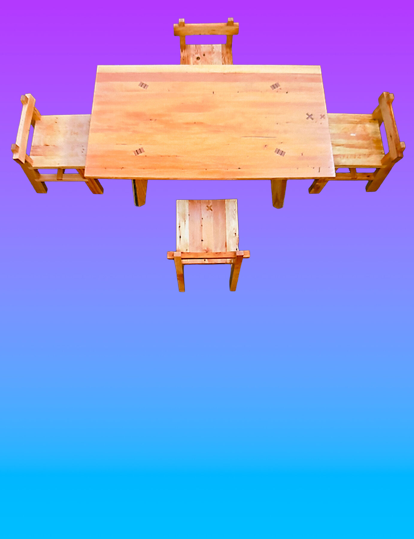 Chris Cross Apple Sauce Table