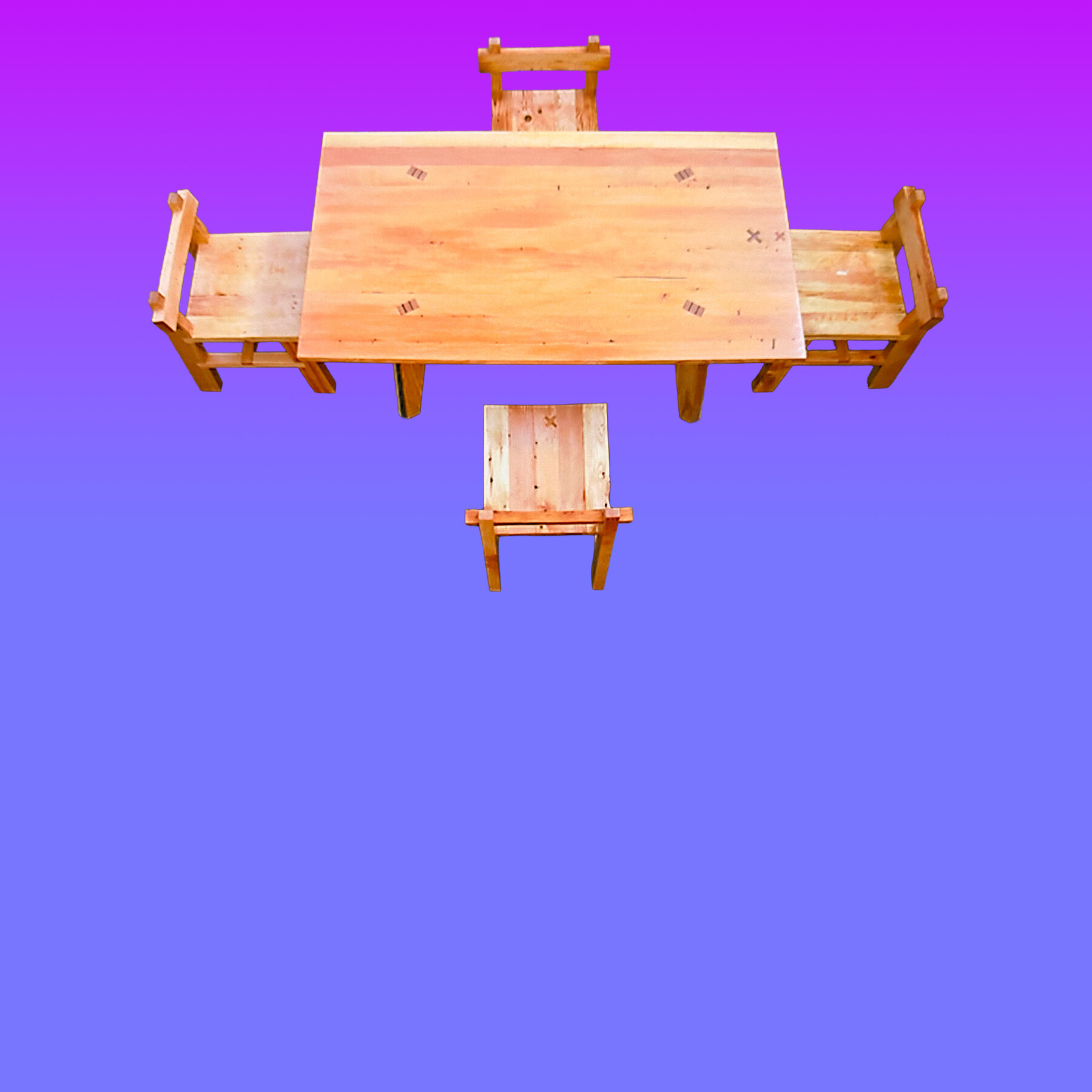 Chris Cross Apple Sauce Table