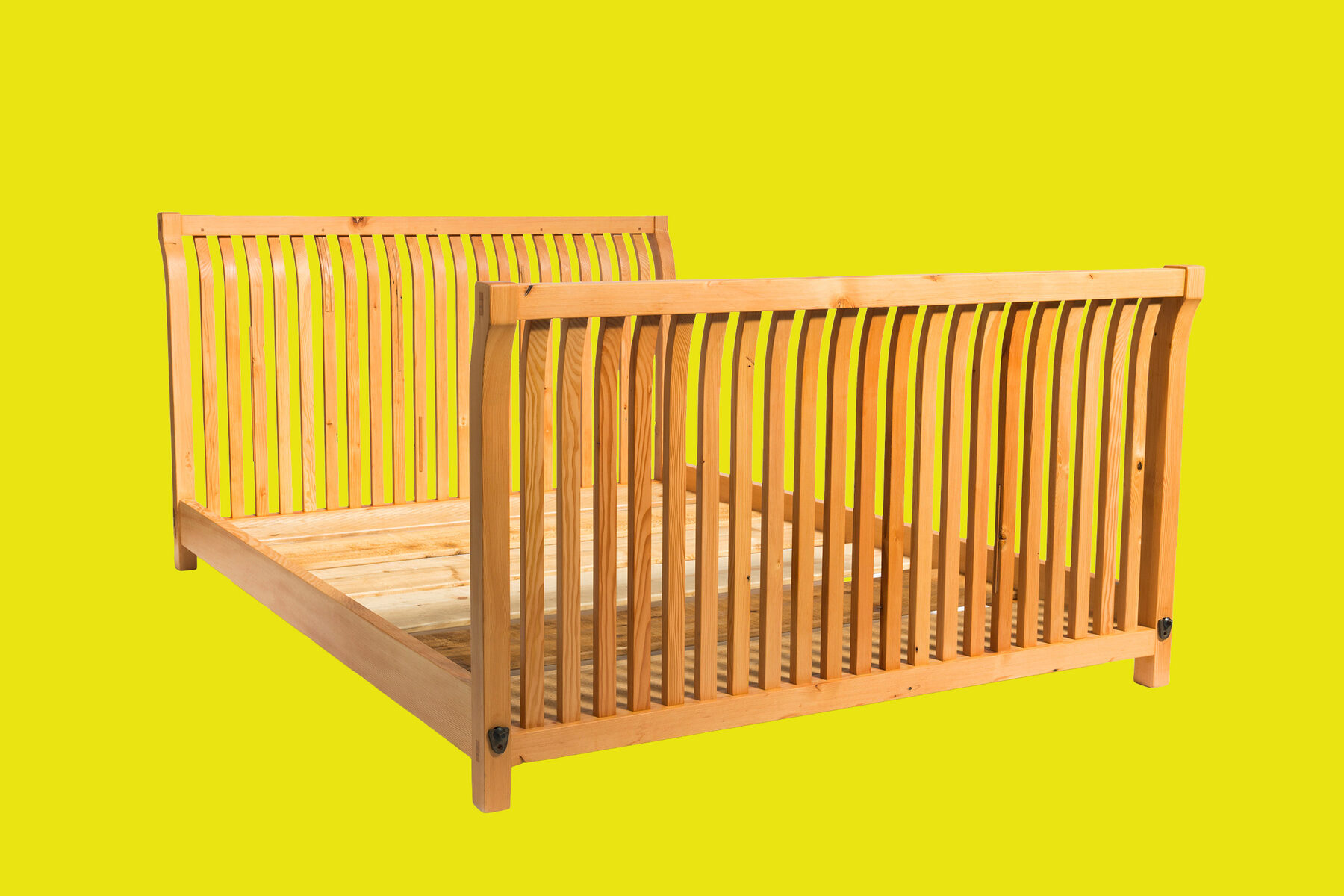 Mission Sleigh Bed