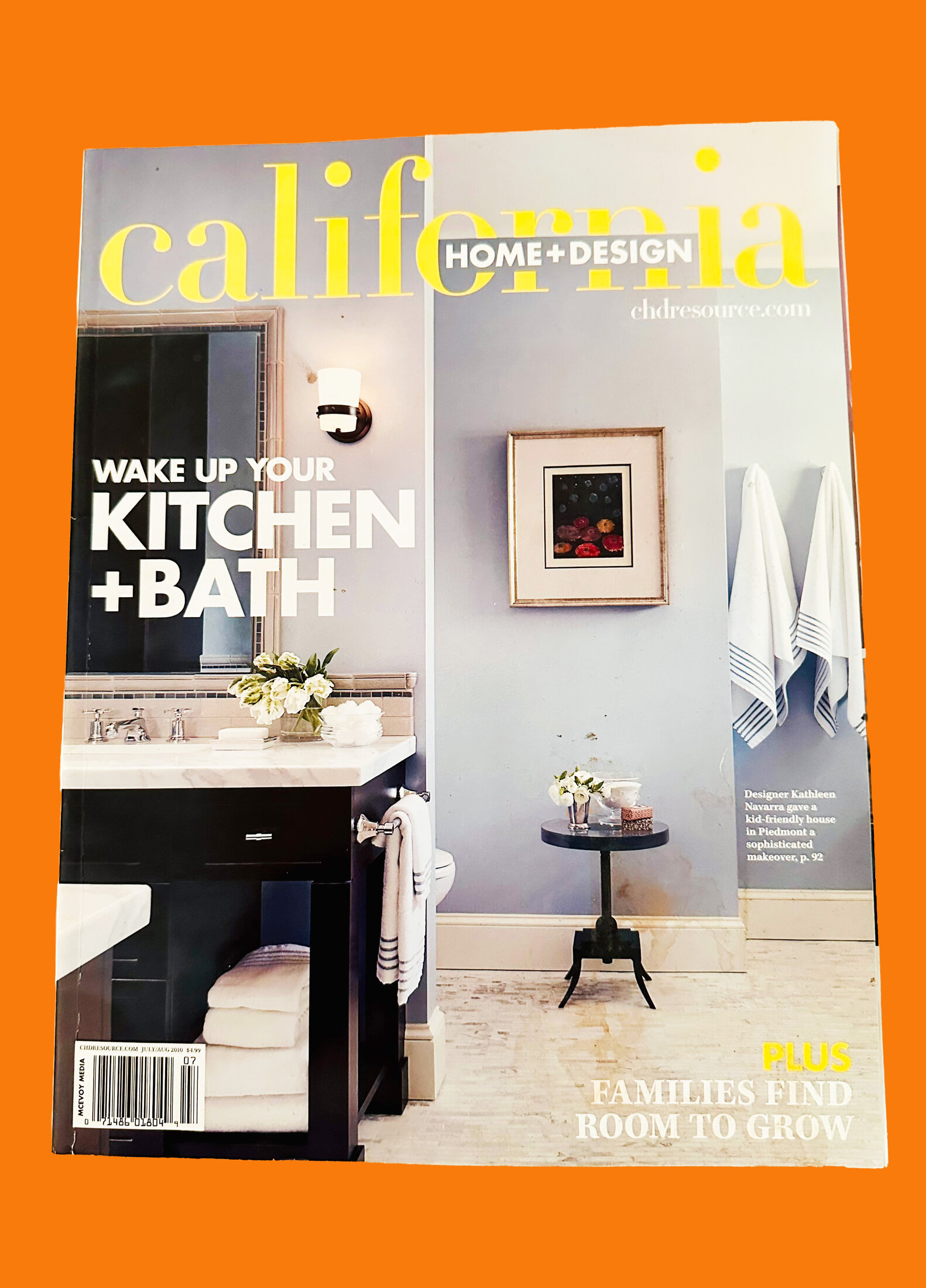 California Home + Design, July/Aug 2010 cover