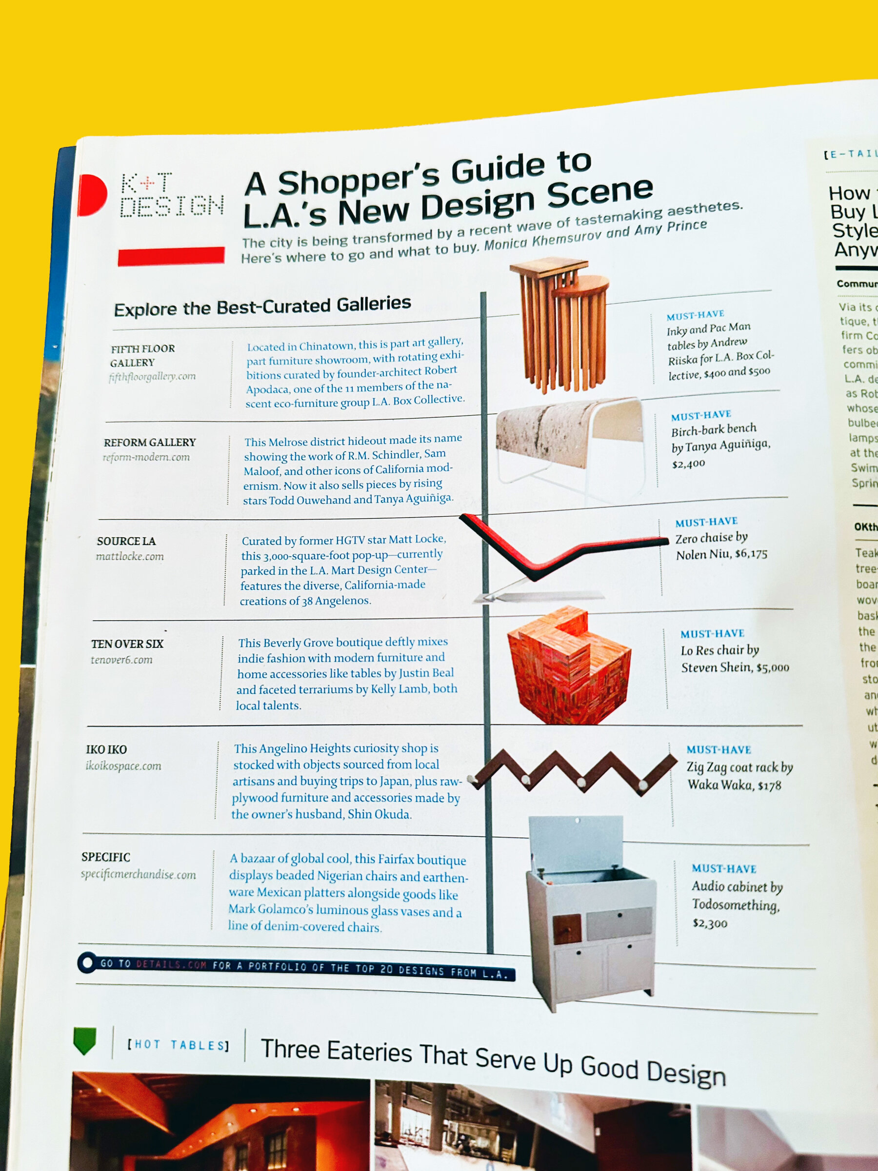 A Shopper's Guide to L.A.'s New Design Scene, page 24