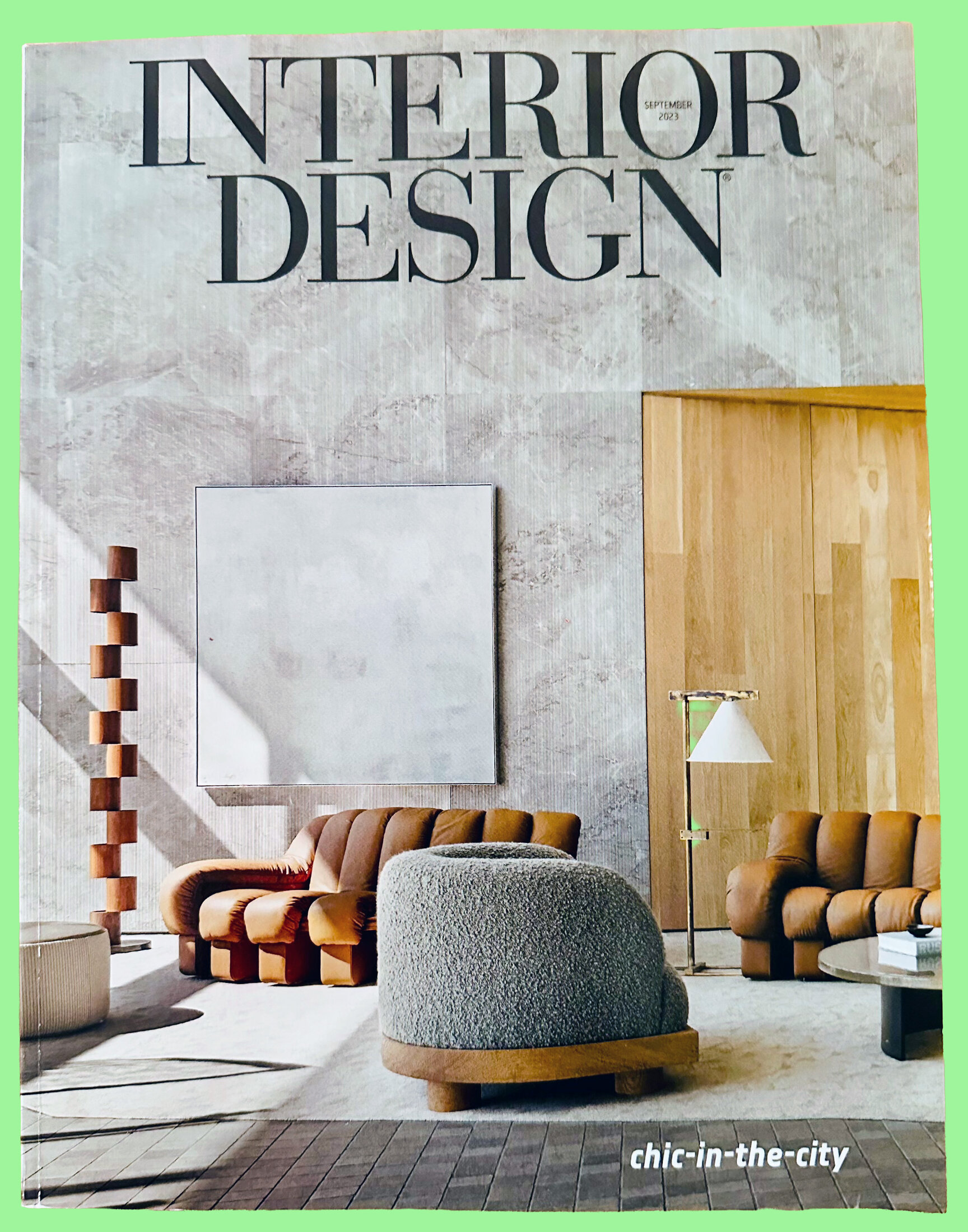 Interior Design, September 2023 cover