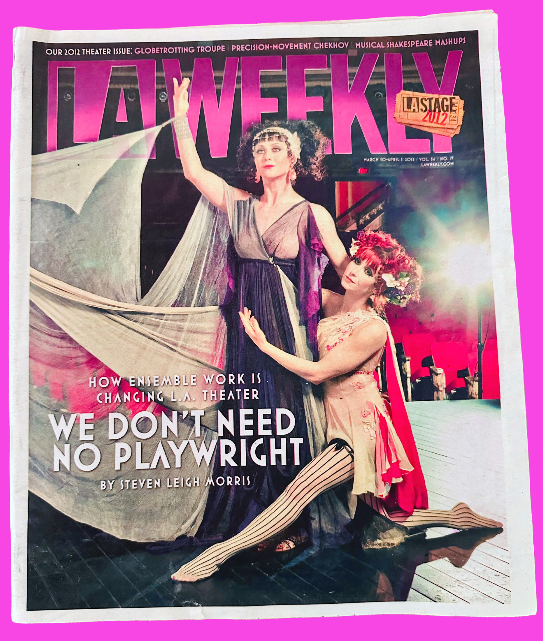 LA Weekly, March 30-April 5, 2012 cover