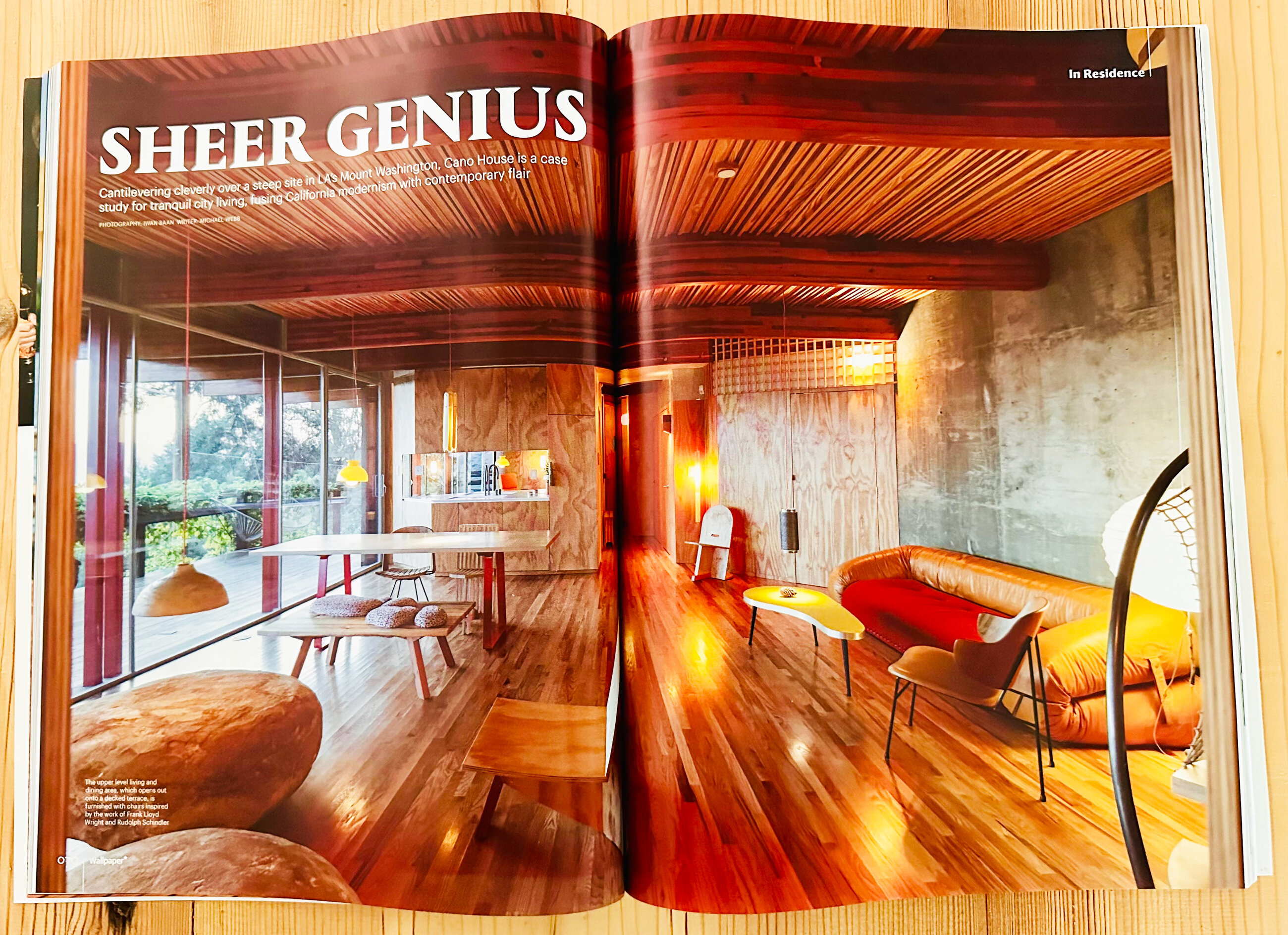 Sheer Genius, opening spread