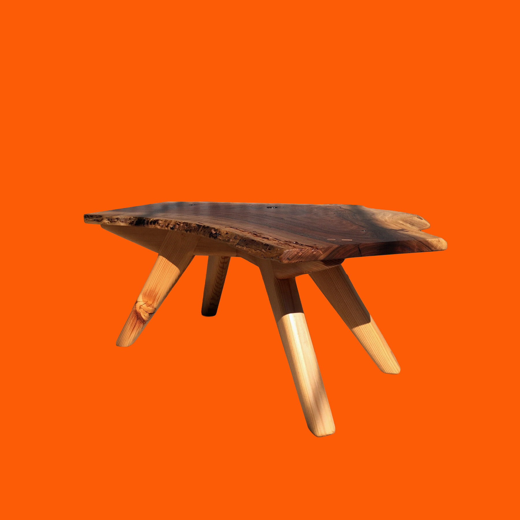 Walnut Pony Coffee Table